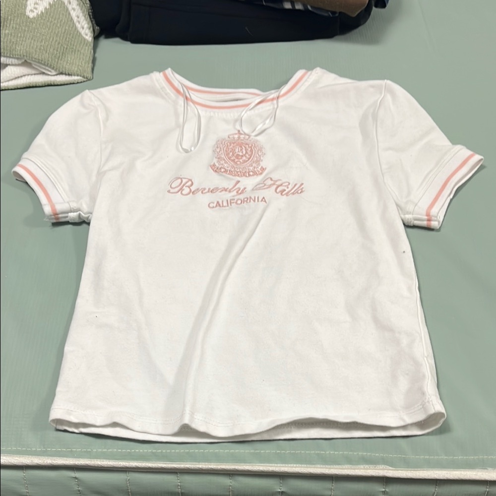 Girl’s White T-Shirt
